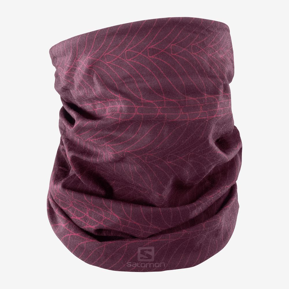 Salomon Israel NECK&HEAD LIGHT GAITER - Mens Headwear - Purple (SBUD-96027)